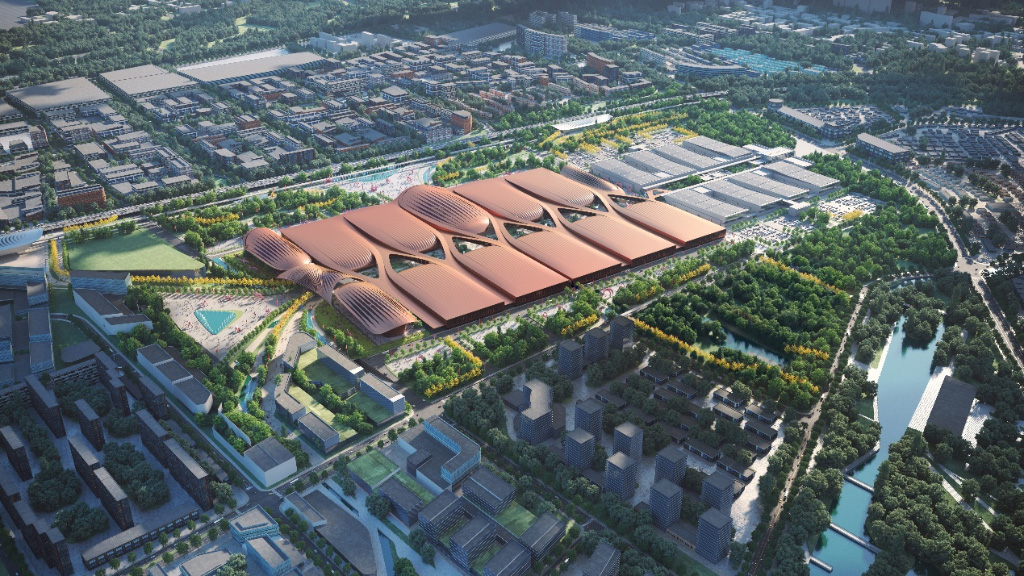 北京国际汽车展览会现场照片
